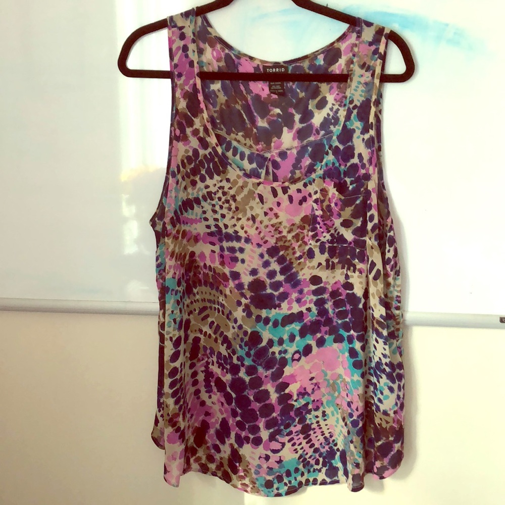 Colorful Torrid Tank Top